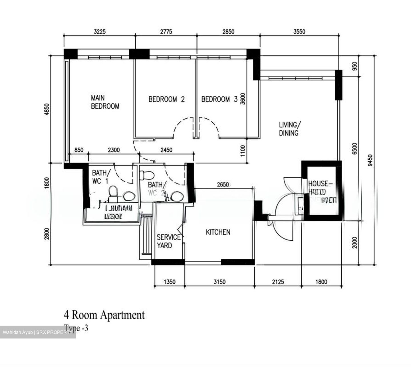 Blk 120A Eastwave @ Canberra (Sembawang), HDB 4 Rooms #587705851